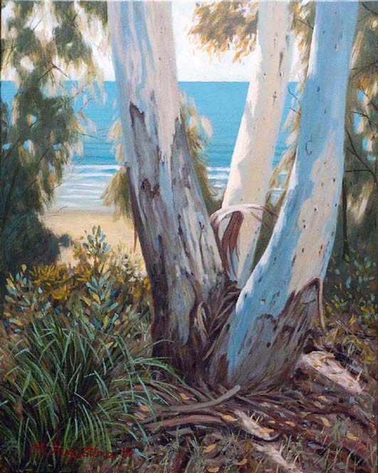 Prime location 51x41cm Sold